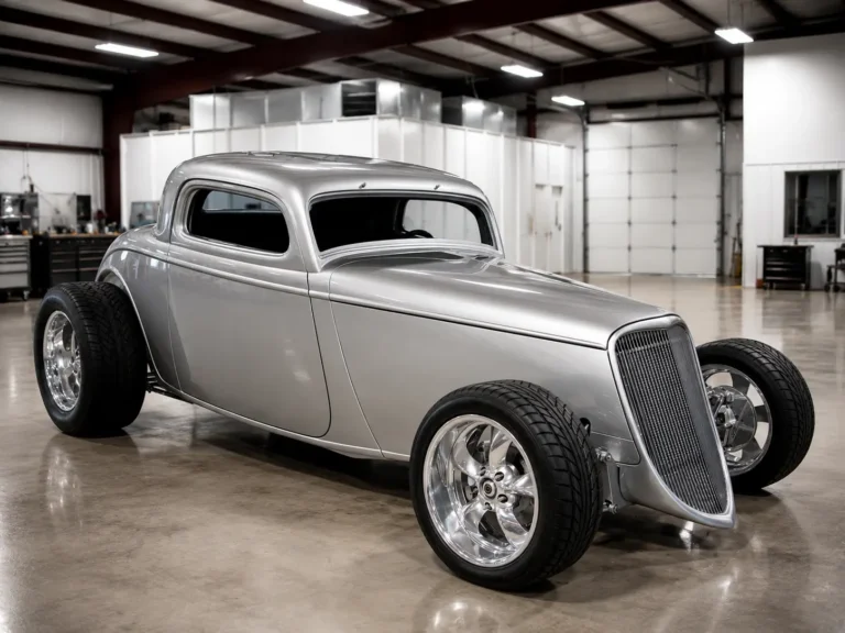 1933 Ford coupe fiberglass body kit finished as a custom street rod
